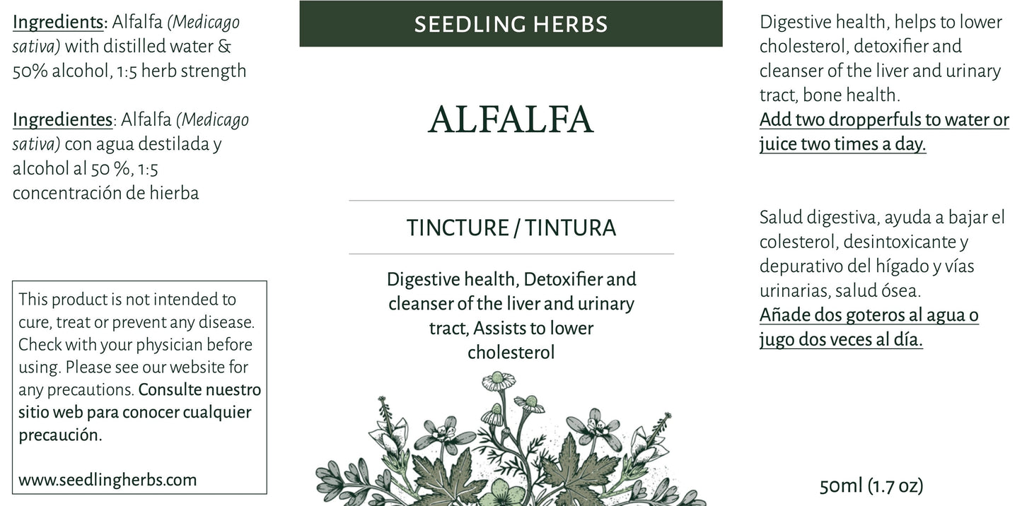 Tintura de alfalfa