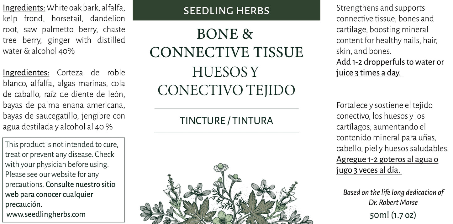 Tintura de hueso y tejido conectivo