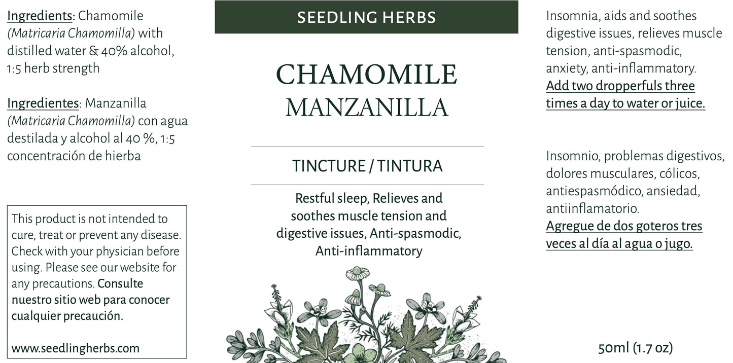 Tintura de manzanilla