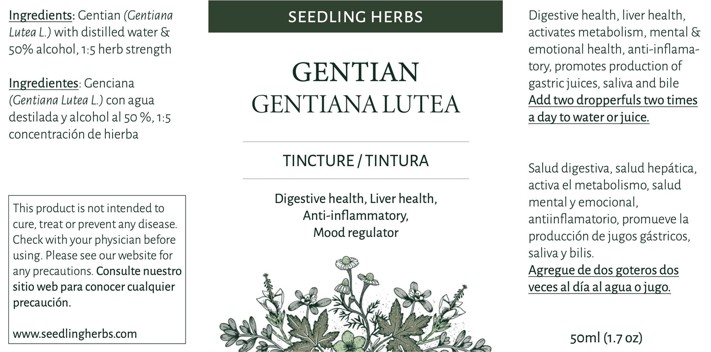 Tintura de genciana
