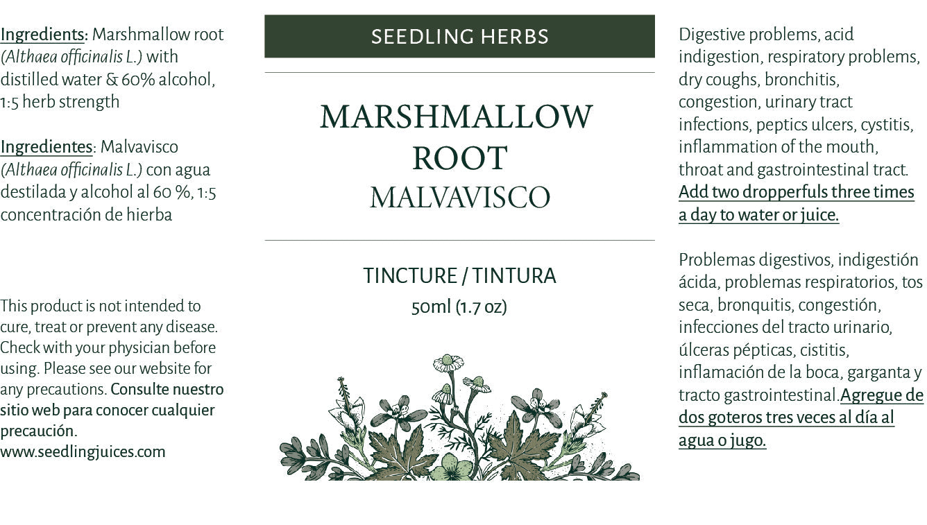 Tintura de raíz de malvavisco