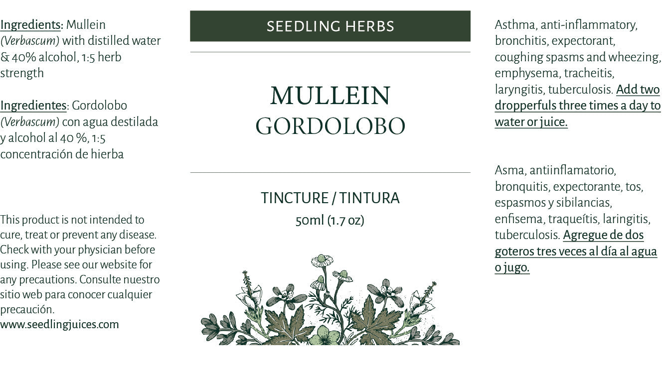 Tintura de gordolobo