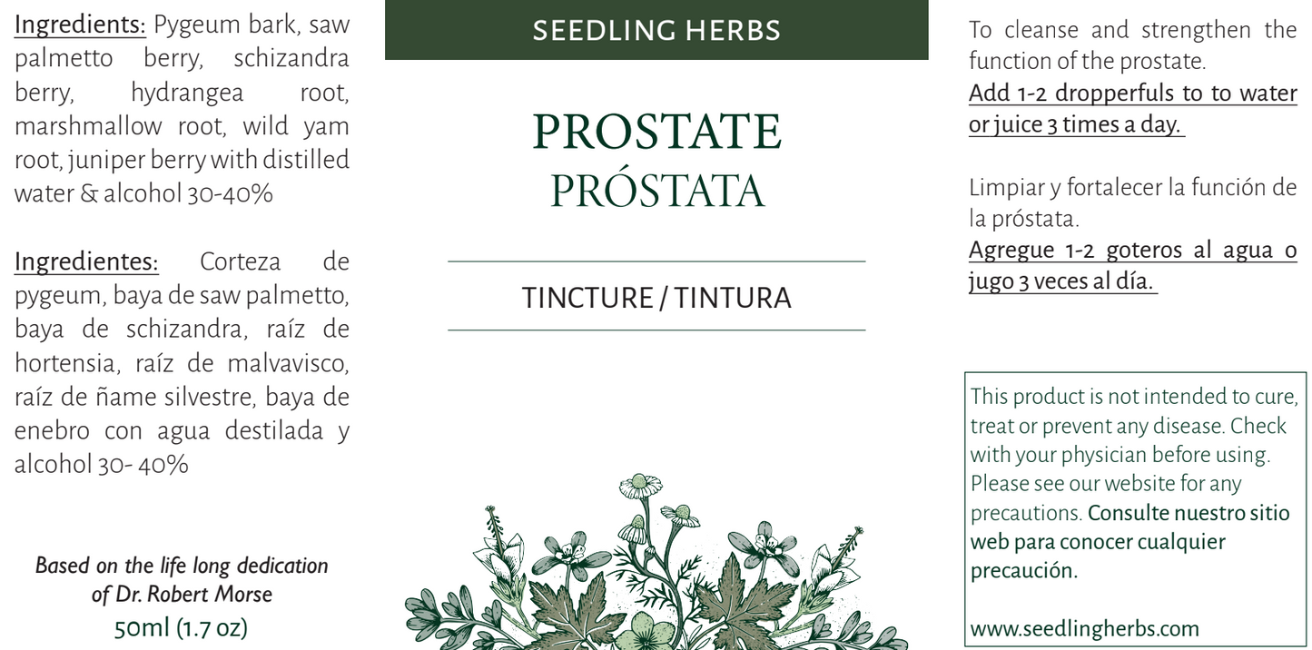 Tintura de próstata