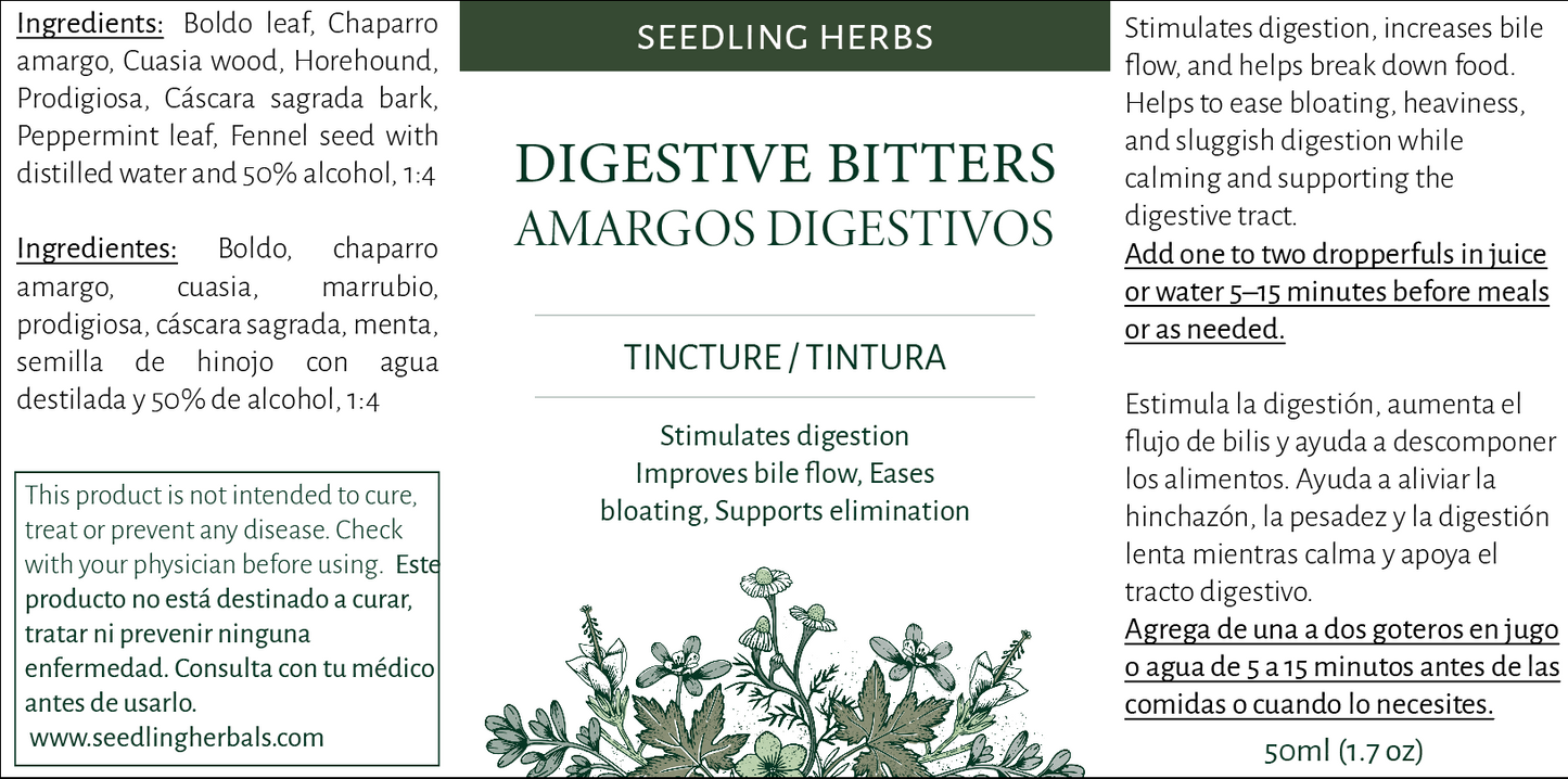 Digestive Bitters Tincture *NEW*