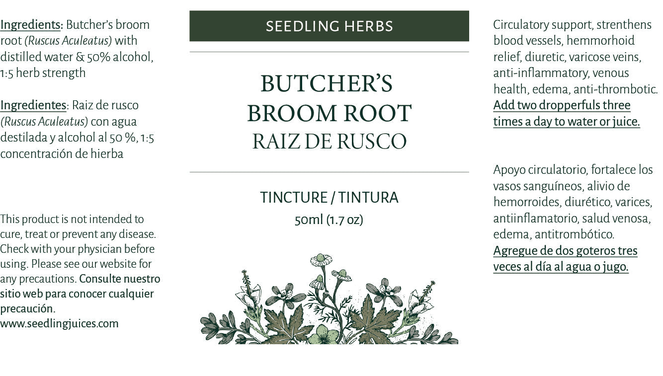 Tintura de raíz de rusco