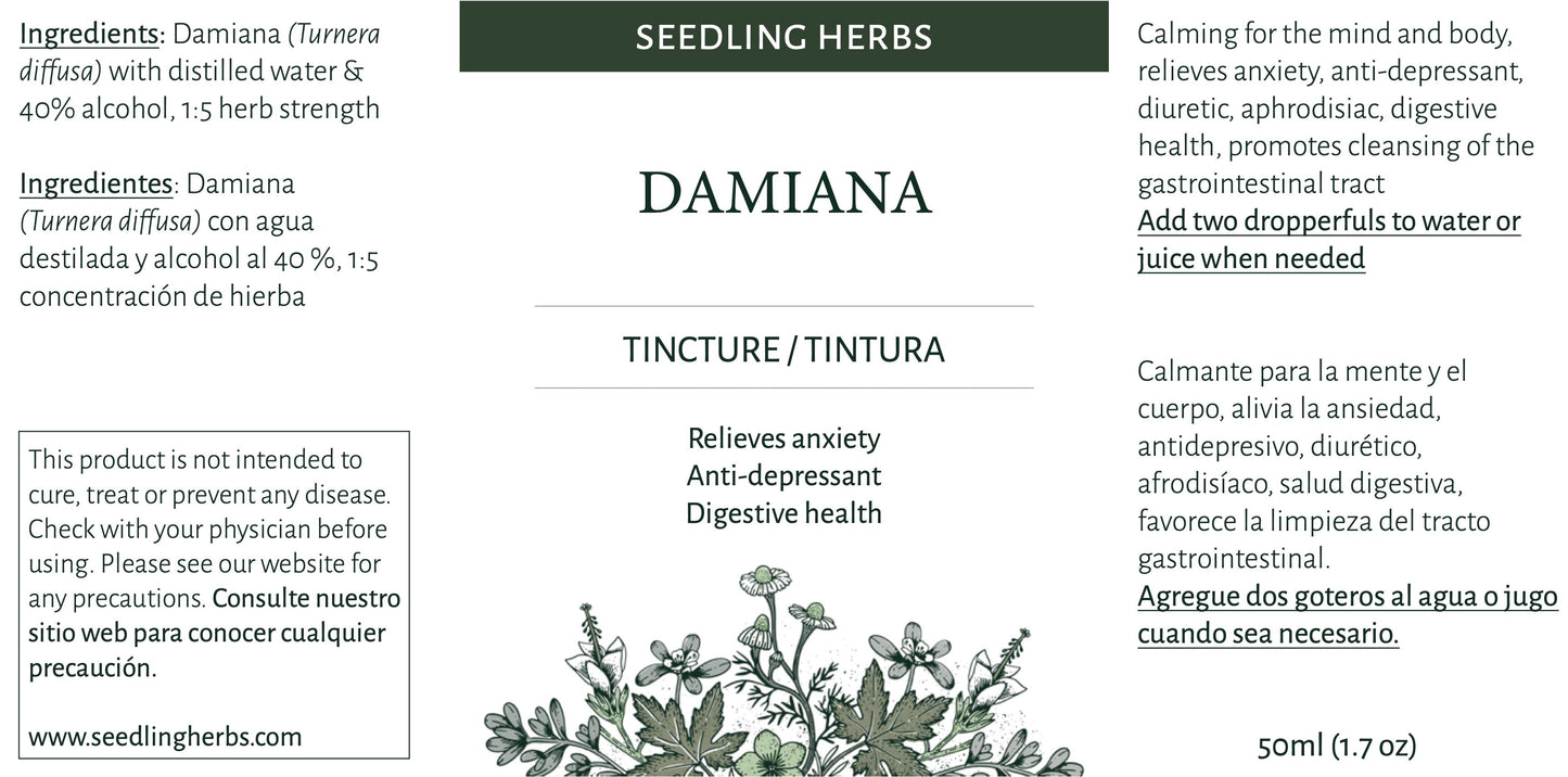 Tintura de damiana