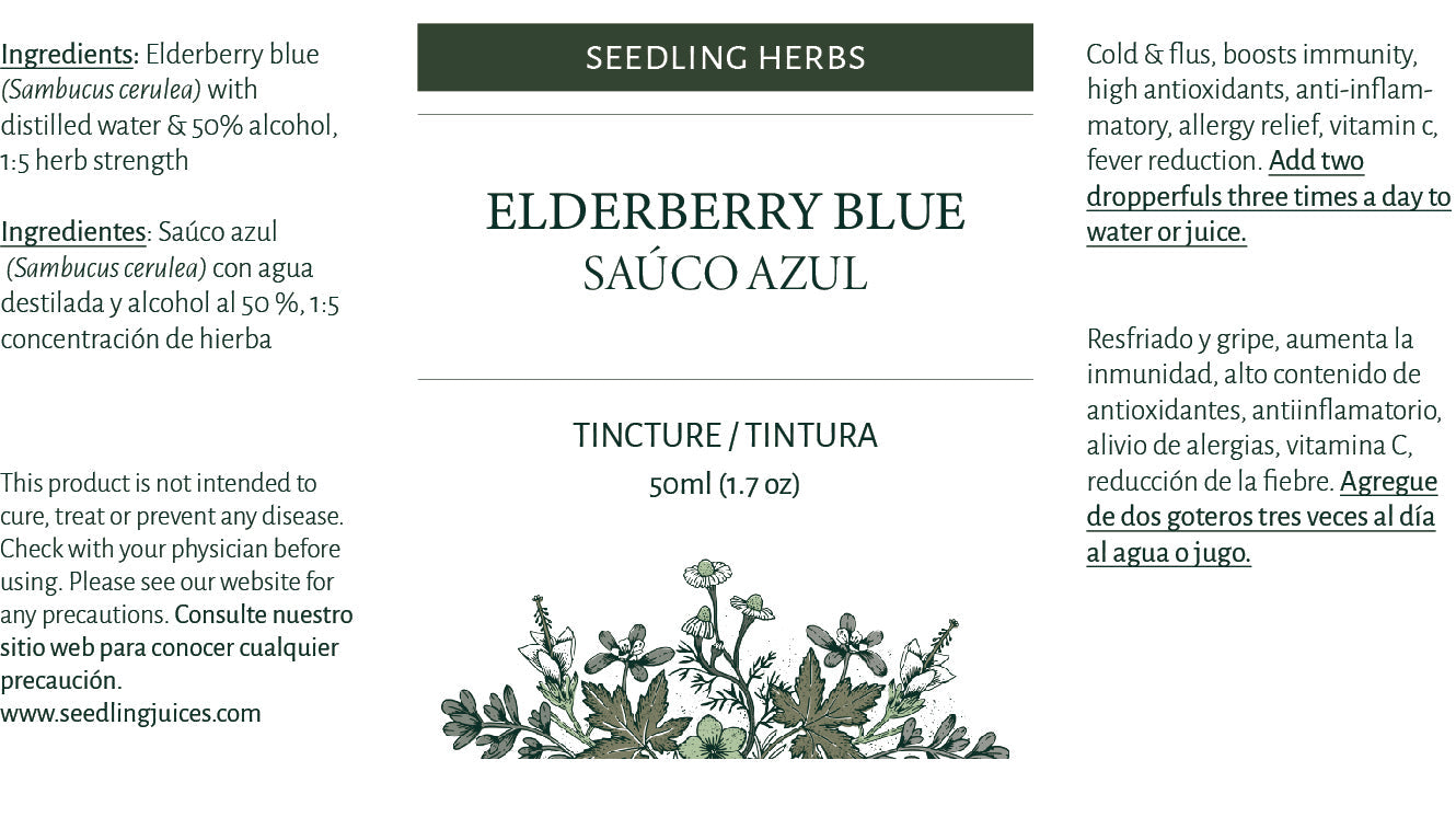 Tintura de saúco azul