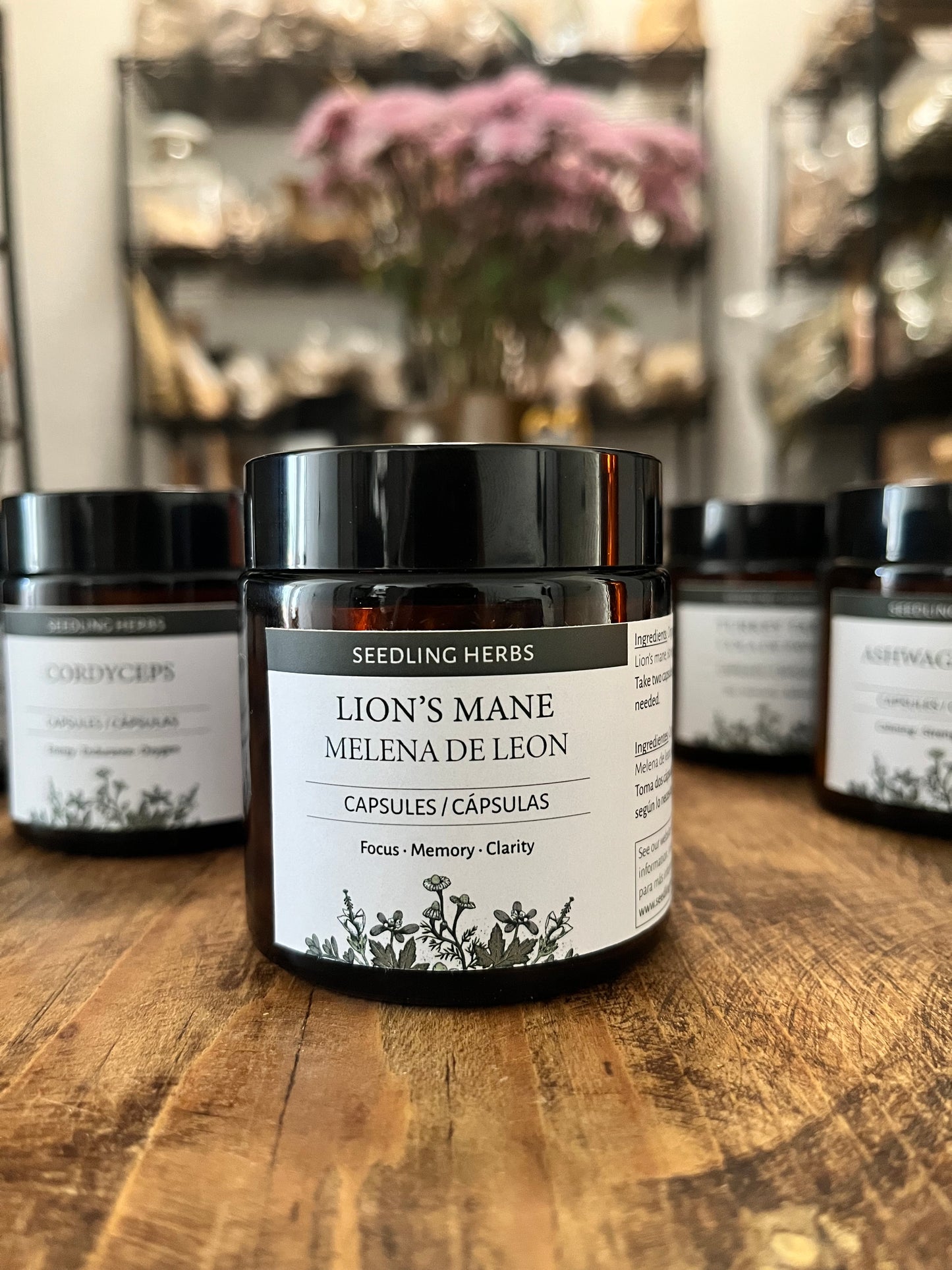Cápsulas de melena de león