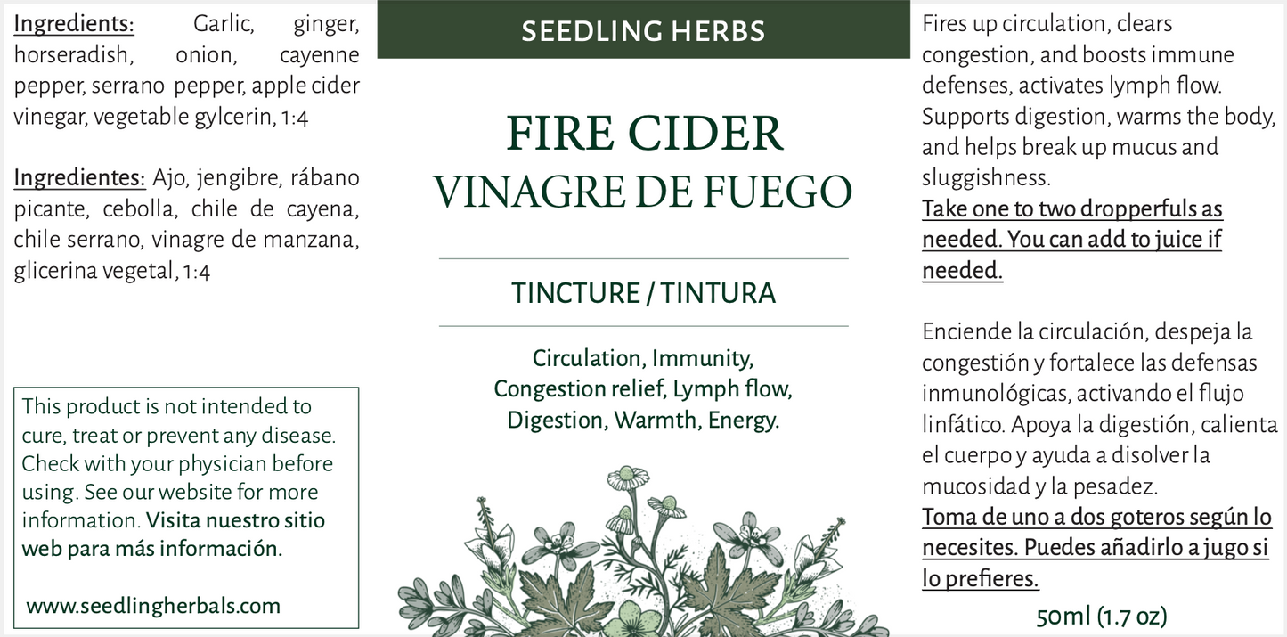 Sidra de fuego (glicerina)
